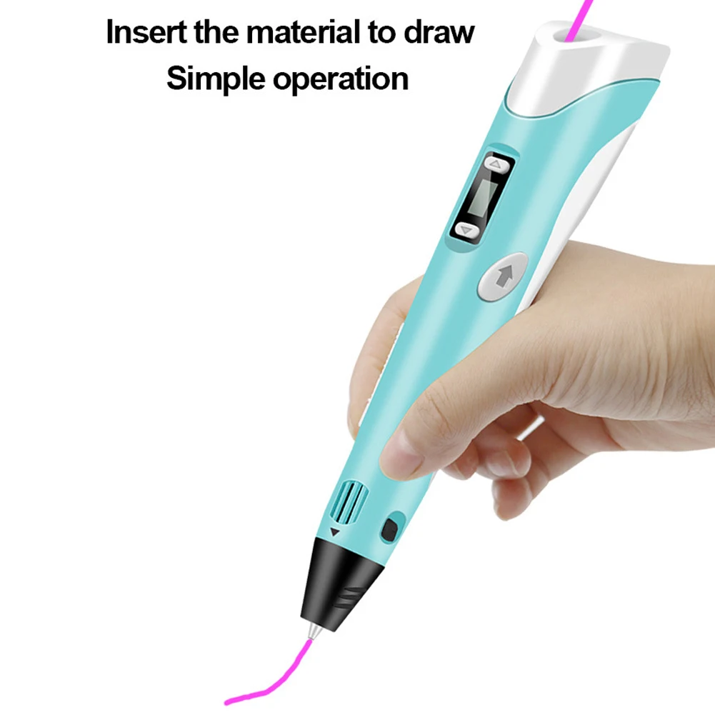 

3D Pen Original DIY Printing Pen With 100M ABS/PLA Filament Creative Toy Gift For Kids Creative Design Drawing for Industrial 29