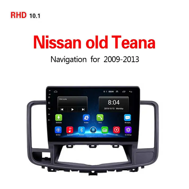 Lionet gps навигация для автомобиля Nissan старая модель Teana 2009-2013 10,1 дюймов RN1022Y - Размер экрана, дюймов: 4G8core4G32G