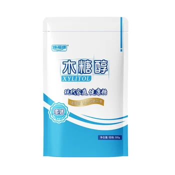 

Huanfukang Xylitol Sugar Substitute 500g Baking Cake Sugar-free Food free shipping