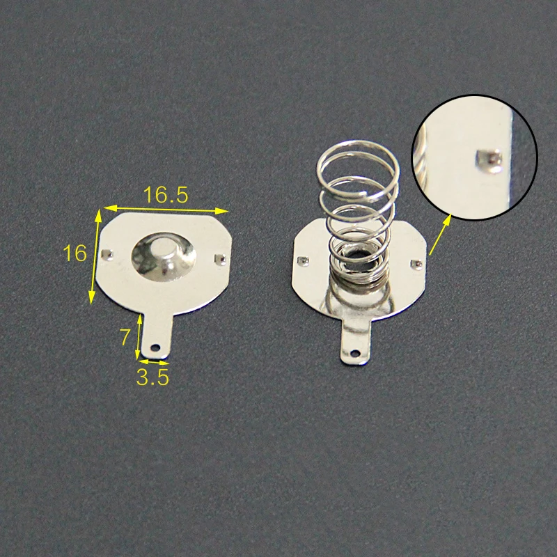 Spring Contacts Battery 50pcs 18650 Battery Spring 16 16.5cm