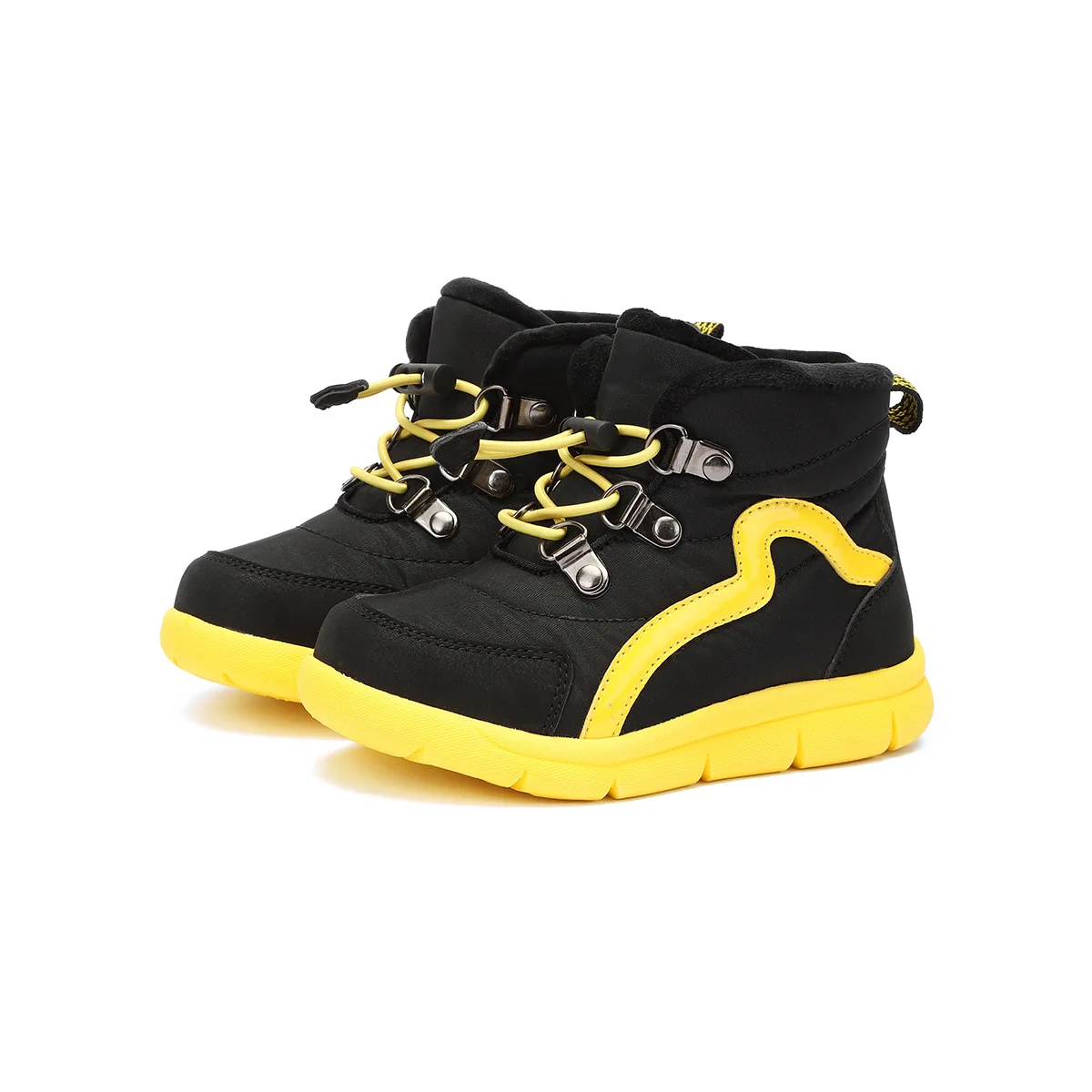 

B. Duck Small Yellow Duck CHILDREN'S Shoes Winter BOY'S Infants Small CHILDREN'S Casual Warm Mid-high Leisure Shoes