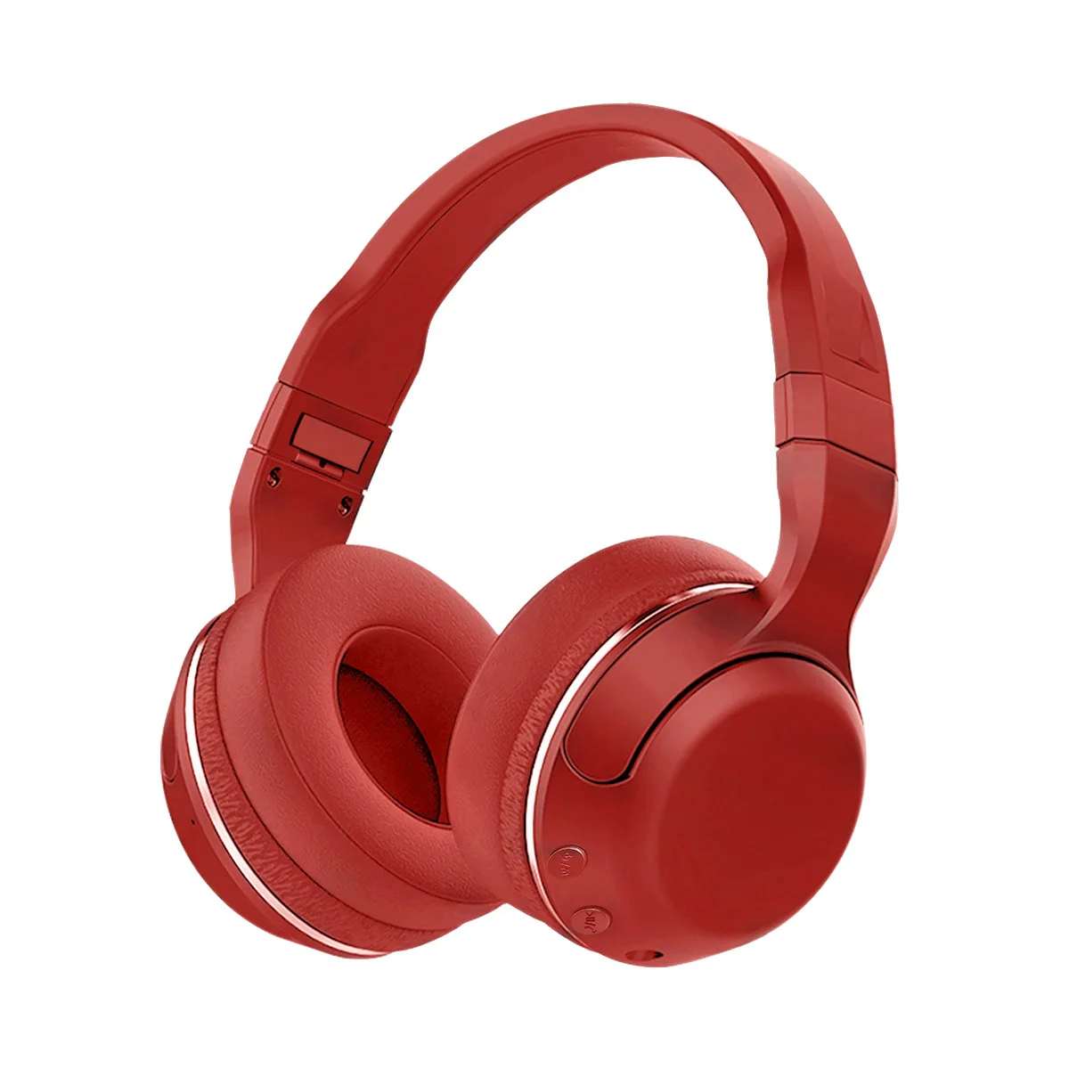 Беспроводные Bluetooth Hi-Fi наушники с сабвуфером, складная стереогарнитура с креплением на голову с микрофоном, поддержка TF карт, регулировка громкости