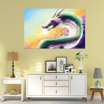

[Self-Adhesive] 3D Spirited Away 194 Japan Anime Wall Stickers Mural Decal Wall Murals AJ WALLPAPER Belly