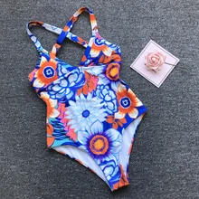 Сексуальный купальник, женский слитный купальник, пуш-ап, монокини размера плюс, купальный костюм, женская пляжная одежда, винтажный купальный костюм