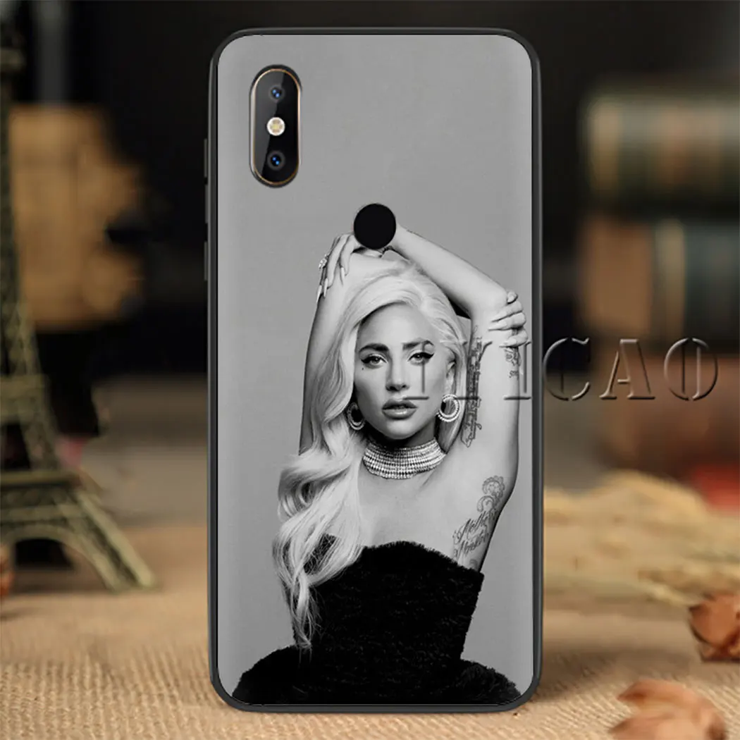 Мягкий силиконовый чехол для телефона Lady Gaga Redmi Note 5 6 7 8 4X Pro 5A Prime Pro|Чехлы-накладки|