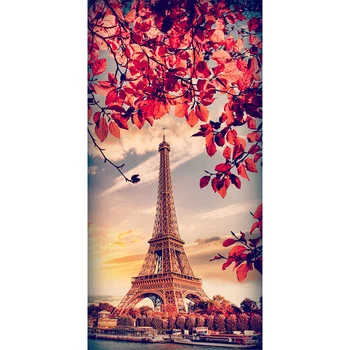 

5D DIY Diamond Painting Full Square/Round drills landscape Diamond Embroidery "Paris tower scenery" Mosaic Wall Art Decoration