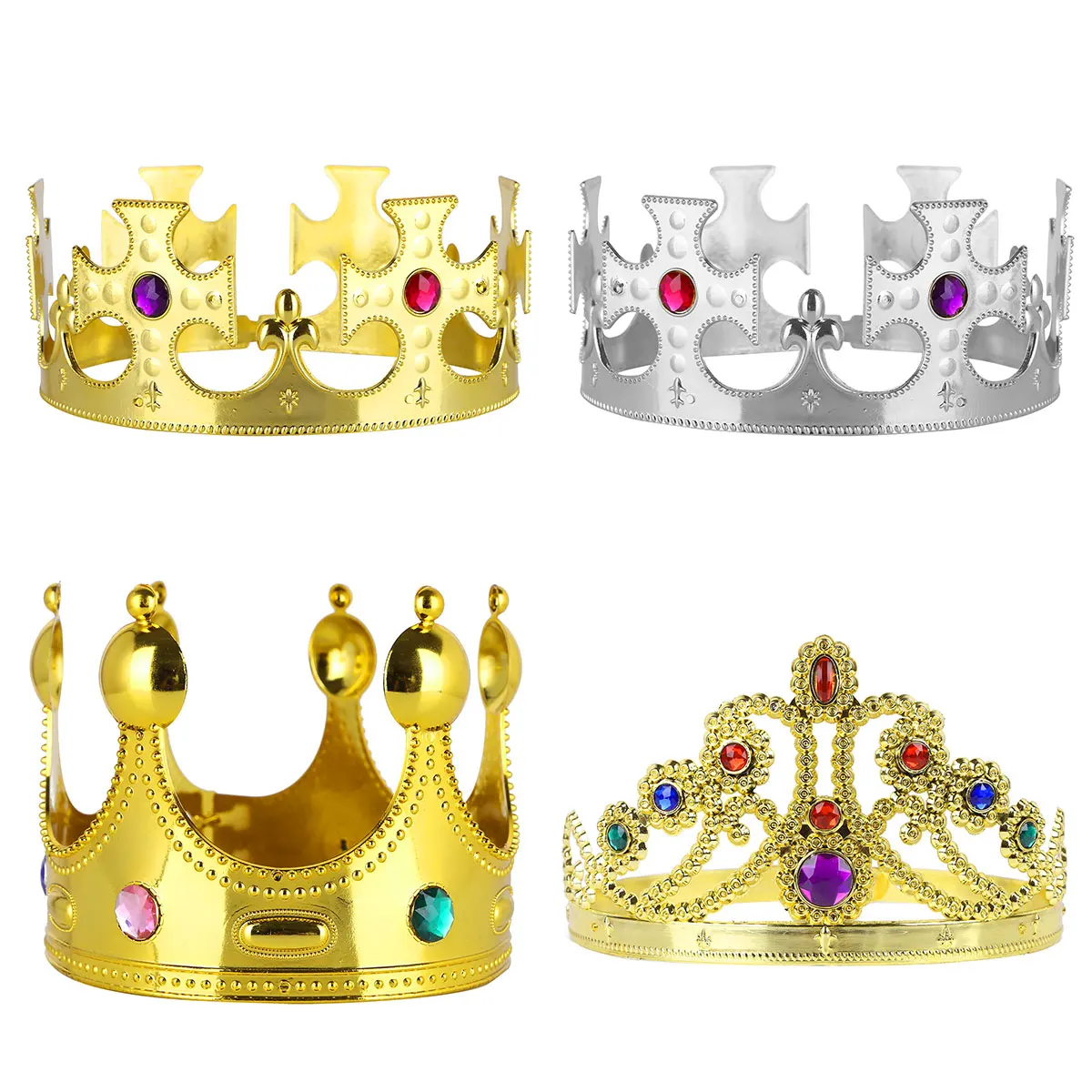 Baby Kids Royal Koning Kronen Koningin Prinses Tiara Sieraden Kostuum Accessoires Kind Prins Carnaval Stage Cosplay Props - AliExpress