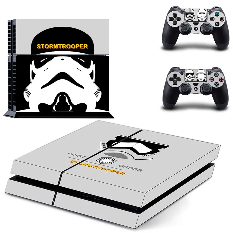 GYTM0236 Film Star Wars PS4 Stickers Play station 4 Skin Sticker Decals For PlayStation 4 PS4 Console and Controller Skins Vinyl - Цвет: GYTM0236