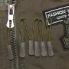 10Pcs Color Rope Zipper Pull Apparel Bag Tactical Backpack Accessories Zip Puller DIY Zipper Head Cord Strap Lariat Slider ► Photo 3/6