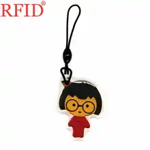 ID 125 кГц EM4305 EM4205 перезаписываемый записываемый брелок смарт-карта RFID мультфильм водонепроницаемый брелок маркер тег карта контроля доступа 1