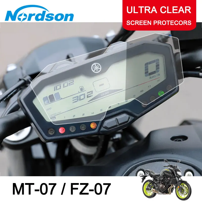 

Nordson Motorcycle Cluster Scratch Cluster Screen Protection Film Protector for Yamaha MT07 MT 07 MT-07 FZ07 FZ 07 FZ-07