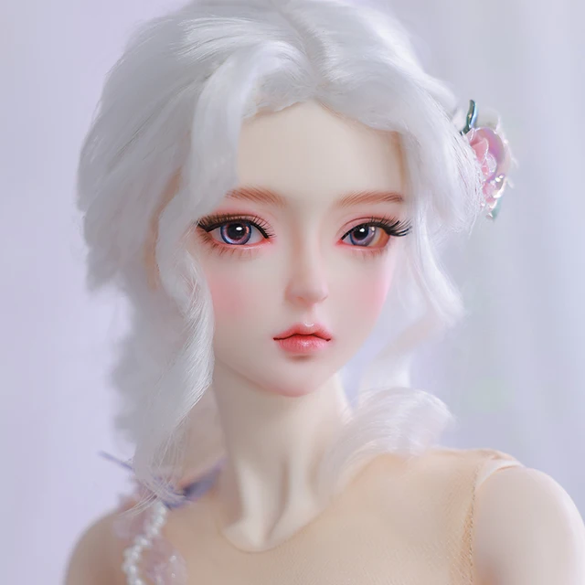 Shuga Fairy Doll BJD Qing 1/3 Resin 61.5cm SD Dolls Fairyland Purple Color Gauze Skirt Fullset Dolls 2