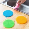 1PC Kitchen Cleaning Brush Silicone Dishwashing Brush Fruit Vegetable Cleaning Brushes Pot Pan Sponge Scouring Pads ► Photo 3/6