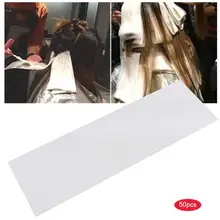 Волосы Цвет 50 шт./компл. Профессиональный Многоразовые волос, бумага для окрашивания волос окрашивания Цвет подчеркивает Бумага волос салон по уходу за волосами