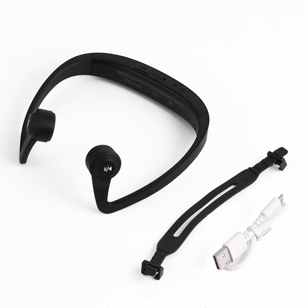 2020 new V9 Rechargeable Wireless Bluetooth Bone Conduction Neckband Stereo Headphones for xiaomi samsung huawei iphone