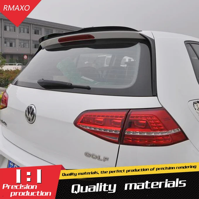Спойлер для V W Golf 7 MK7 спойлер из АБС-пластика XK заднего крыла автомобиля задний