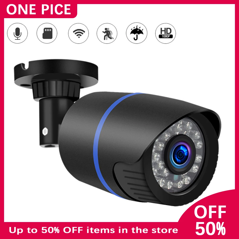 ONE PICE Wifi камера для улицы 1080P HD IR ночного видения Водонепроницаемая ip с пулями