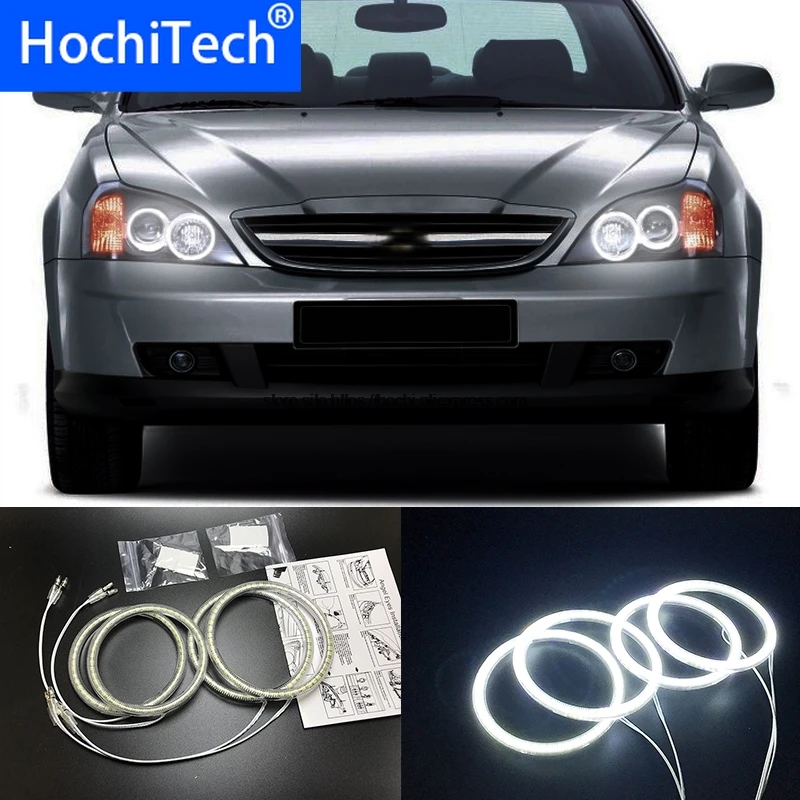 HochiTech для Chevrolet Chevy Epica Magnus 2000-2005 ультра яркий SMD белый светодиодный ангельские глазки 2600LM halo Кольцо Комплект дневного света