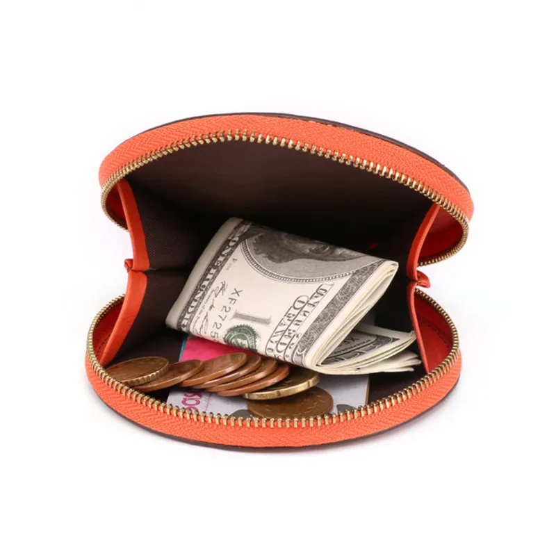 Coin Wallet Women's Zipper Purses Wristlet Clutch Bag Children Key Holders