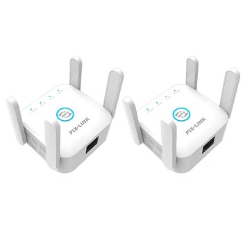 

PIX-LINK 1200M Dual Frequency Wireless Signal Extension Amplifier WiFi Repeater Scope of Application Broadband Router