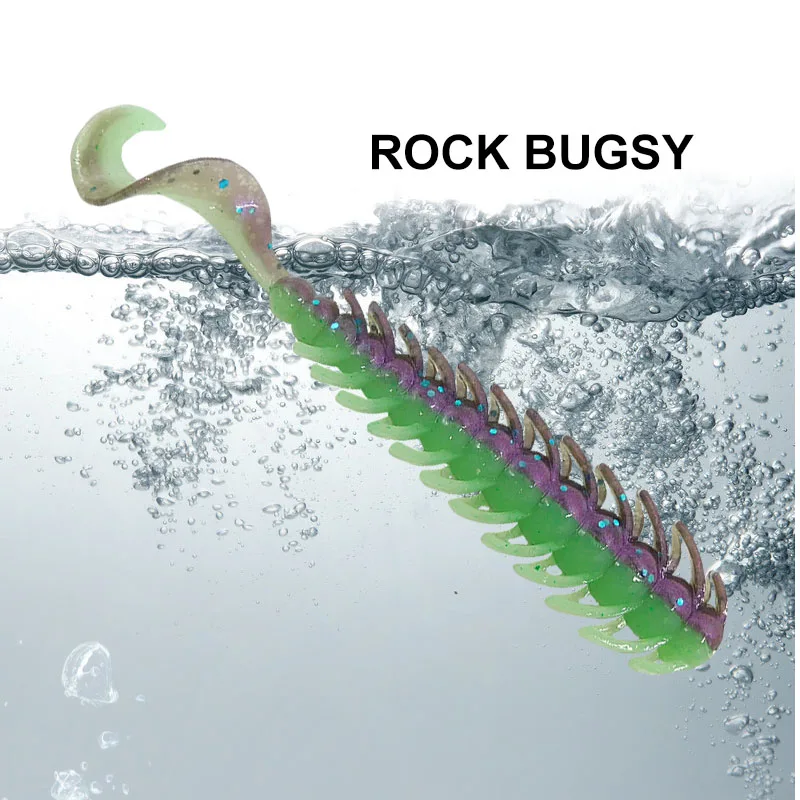 Фото ESFISHING новая форма Wobber Grub 70 мм 2,8 г рок Bugsy Pesca искусственные мягкие приманки снасти воблер для щуки окуня рыболовные приманки №4