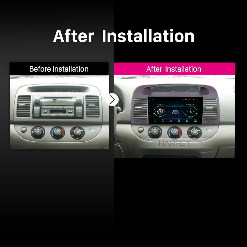 Cheap Harfey 9 inch Android 8.1 2din Car GPS Radio for 2000-2003 Toyota Camry with AUX HD Touchscreen Stereo support Carplay DAB+ OBD2 5 Cheap Harfey 9 inch Android 8.1 2din Car GPS Radio for 2000-2003 Toyota Camry with AUX HD Touchscreen Stereo support Carplay DAB+ OBD2 5