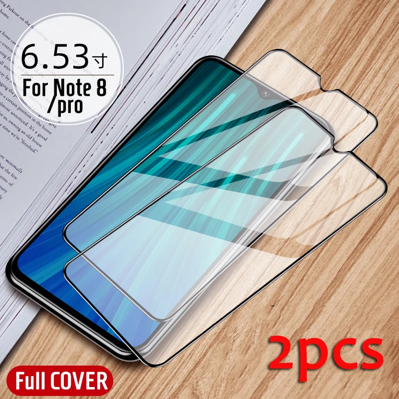 Закаленное стекло 2 шт./лот для Xiaomi Redmi Note 8 Защитное 7 pro note7 NOTE8 защитная
