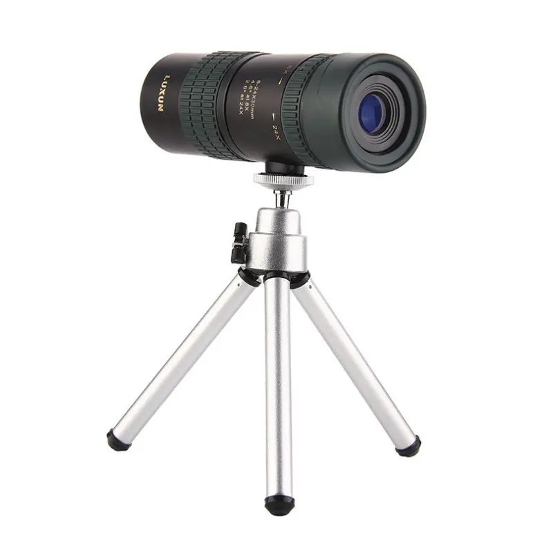 

Карманная мини-камера телескоп монокулярный зум телескоп 8-24 раза низкая фотография ночного видения не инфракрасный Карманный телескоп для камеры