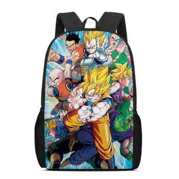 

2020 New Cosplay Customizable Various Anime Design Dragon Ball Z Pattern Kids Bags Children School Backpack For Boys And Girls