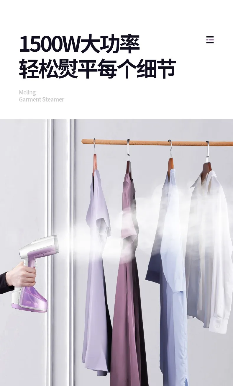 Portable Traveling Iron Mini Flatiron Holding Ironing Machine Electric Iron for Clothes Steam Iron Flat Iron Flatiron