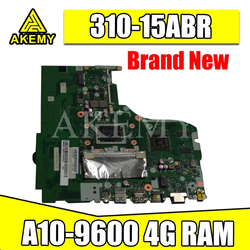 NMA741 is suitable For Lenovo Ideapad 310-15ABR notebook motherboard CPU A10-9600 4G RAM GPU R5 M430 2G 100% test work | Компьютеры и