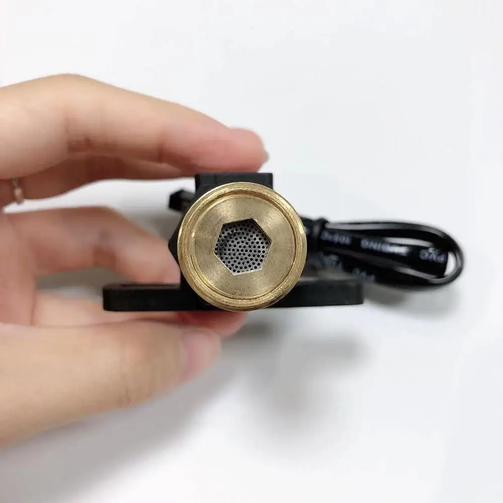 Латунный Датчик потока с эффектом Холла G1/2 &quot рабочий газовый электрический