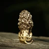 Antique Bronze Welcome Shiled Lion King Statue Home Feng Shui Decorations Lucky Copper Owl Miniature Figurines Table Ornaments ► Photo 2/6