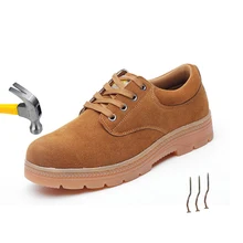 Обувь со стальным носком; защитная обувь; Рабочая обувь для промышленного строительства; Рабочая обувь из коровьей замши