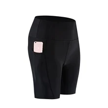 Weimostar спортивные шорты для йоги с высокой талией для женщин, спортивные шорты с карманами для велоспорта, компрессионные шорты для тренировок, фитнеса, спортзала, бега