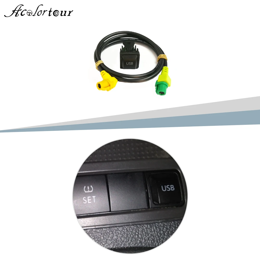 USB-кабели для Volkswagen Passat B6 B7 Golf 5 MK5 6 MK6 Jetta CC Tiguan аудиовыключатели адаптеры