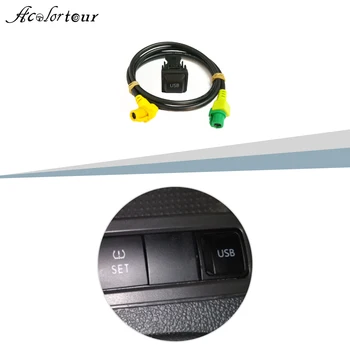 

for Volkswagen Passat B6 B7 Golf 5 MK5 Golf 6 MK6 Jetta 5 MK5 MK6 CC Tiguan USB Cables audio switch Adapters automotive parts