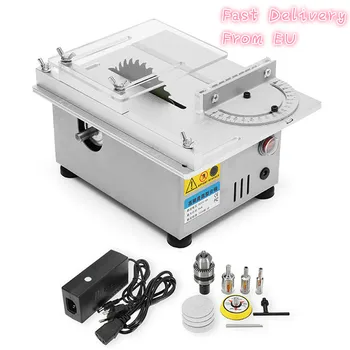 

Mini Precision Table Saws Wood Working Bench Lathe Electric Polisher Grinder DIY Model Cutting Saw