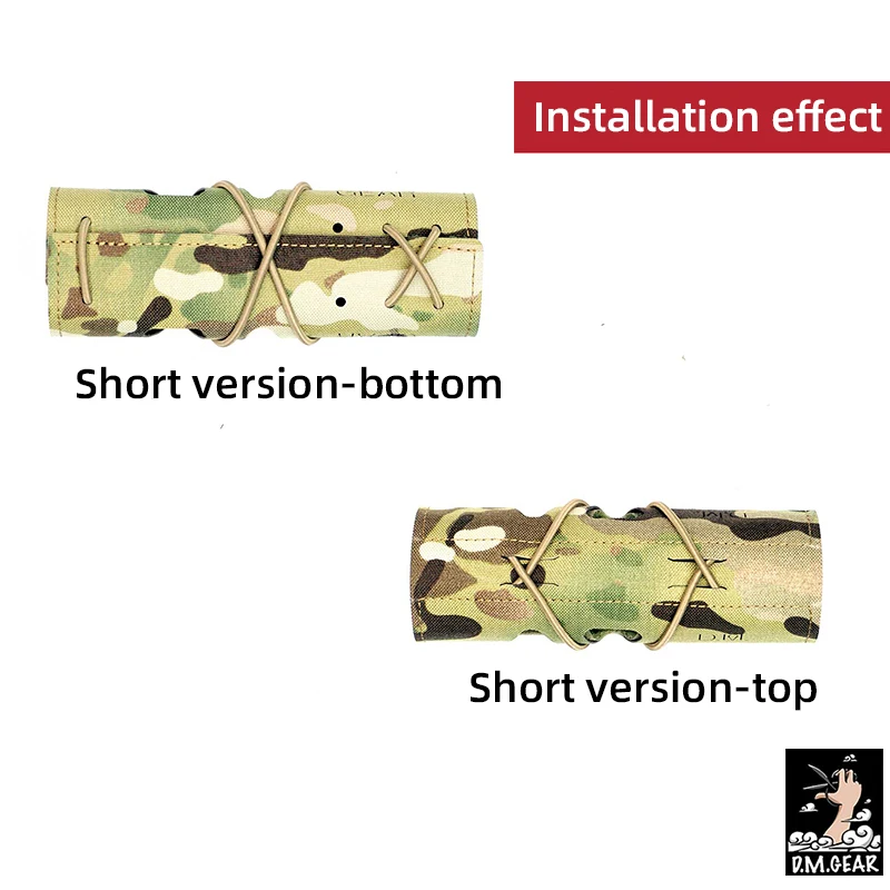 Airsoft Suppressor Cover 15cm, Tactical Suppressor Cover