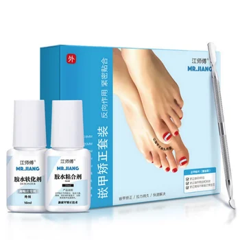 

Ingrown Toenail Correction Set Toenail Nail Tool Treatment Toenail Straightening Patch Lifter Recover Tool Foot Care Kit
