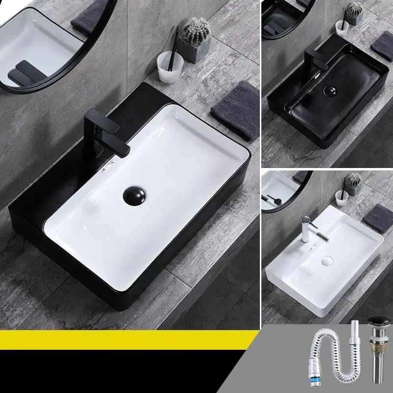 Bagno Waschtisch судна раковины Waschbecken умывальник Salle De Bain Umywalka Nablatowa с двумя ручками для кухни, Куба Banheiro Ванная комната раковина