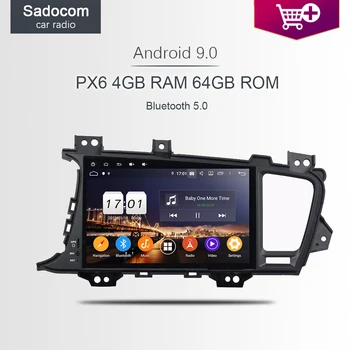 

PX6 9" DSP PX6 2 din Android 9.0 8 Core 4GB RAM 64GB ROM Car DVD Player RDS autoradio car radio For kia K5 OPTIMA 2011-2014