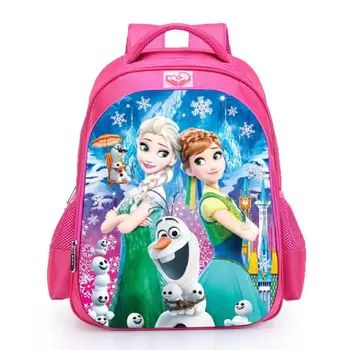 

Girls School Bags Princess Elsa Schoolbag Children Backpack kids Orthopedic Cartoon Primary Bookbag Kids Mochila Infantil