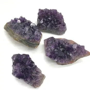 

1kg Wholesale Natural Purple Crystal Amethyst Geode Clusters Used For Home Decoration Energy Collection