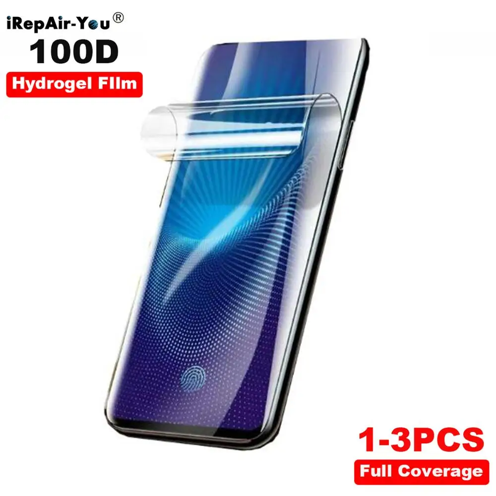 Мягкая Передняя Гидрогелевая пленка для VIVO X50 Pro Nex 3 Neo3 5G 2 X27 Z3 IQOO 7 5 полное покрытие