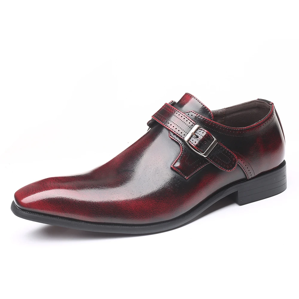 38-48 Мужская официальная обувь Стильная деловая Удобная официальная обувь для мужчин# R2512