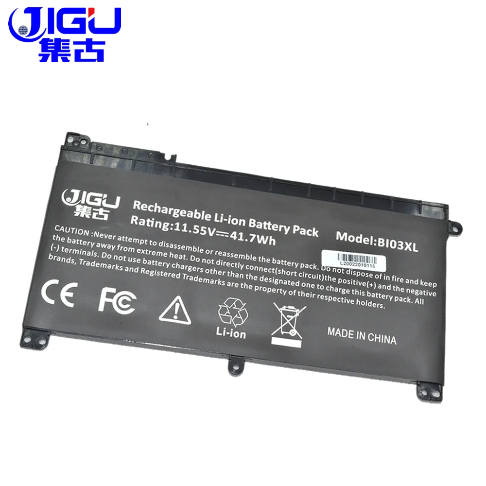 JIGU ON03XL 843537 421 11 55 v 41.7WH Аккумулятор для ноутбука HP Stream 14 AX027CL AX029NF AX040CA AX054SA m3 u003dx|Аккумуляторы ноутбуков| |