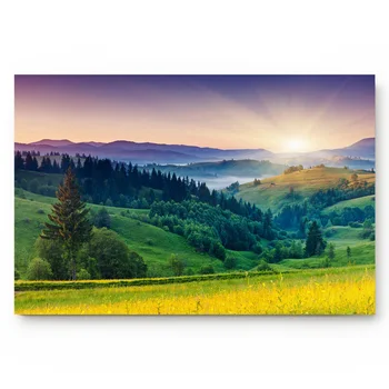 

Landscape Meadow Nature Beautiful Living Room Doormat Home Environmental Protection Bathroom Door Non-slip Floor Mat