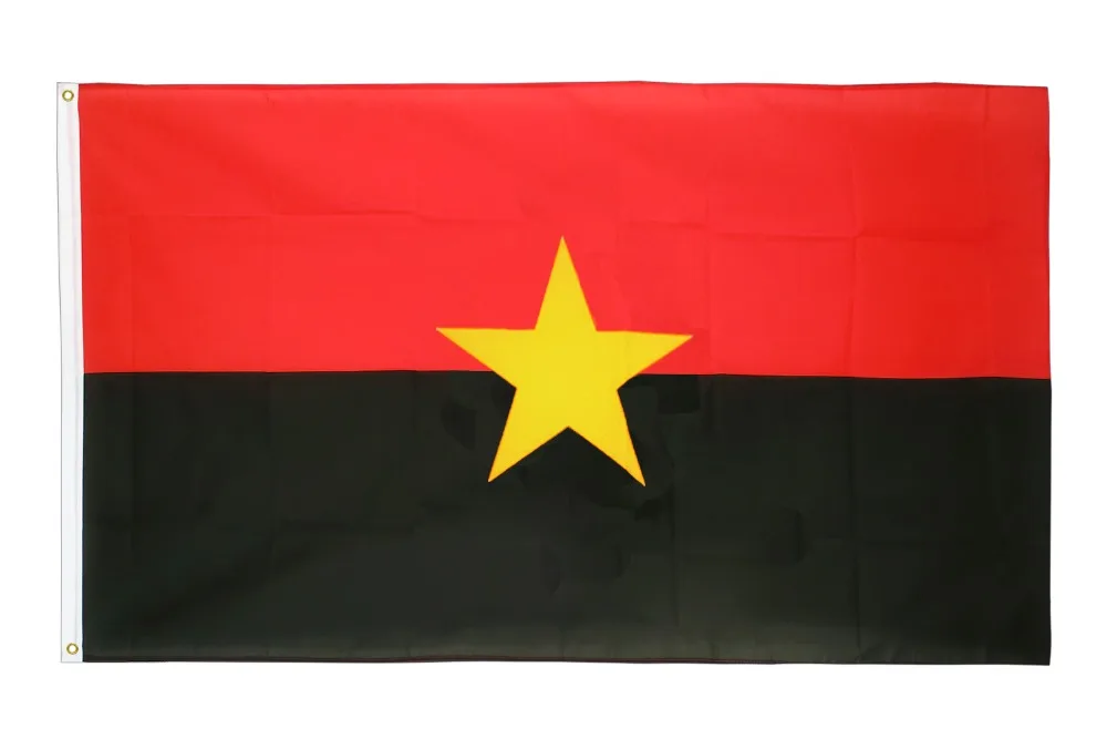 

ELECTION 80x120cm MPLA angola flag
