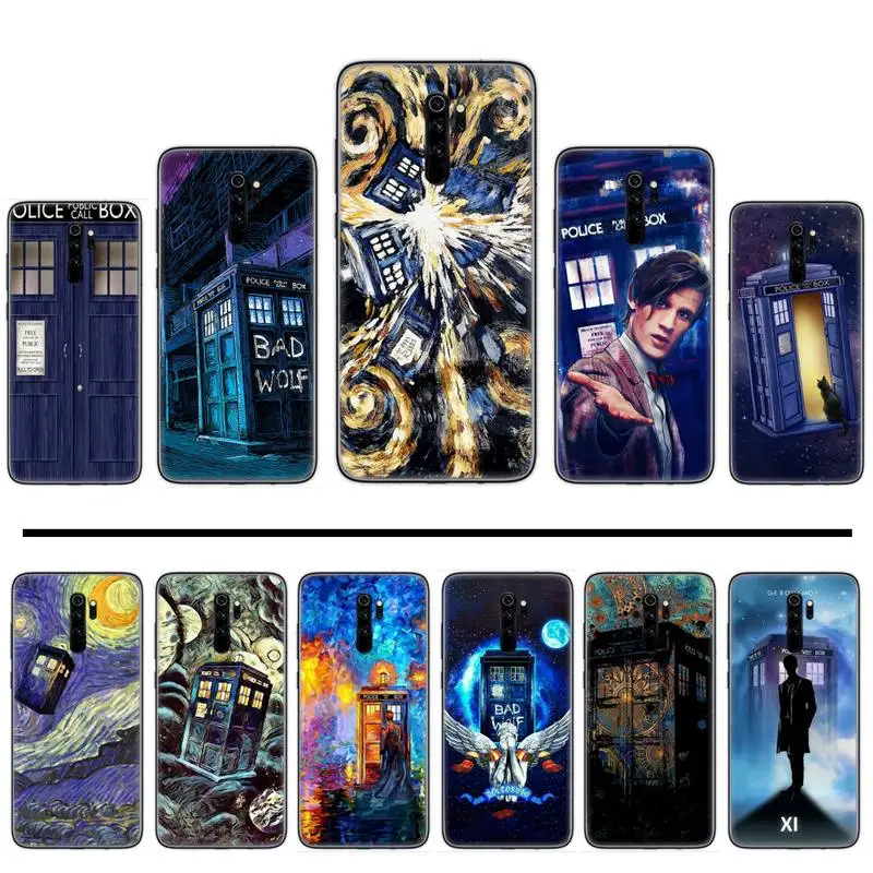 Tardis Box Doctor Who в продаже чехол для телефона Xiaomi Redmi 4x5 plus 6A 7 7A 8 mi8 8lite 9 note 4 5 pro |